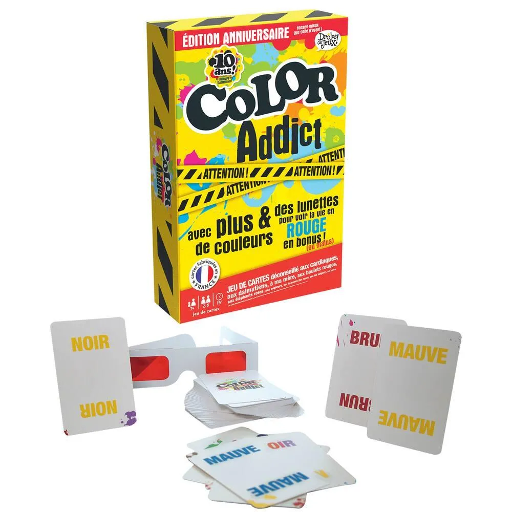 COLOR ADDICT EDITION LIMITEE 10 ANS