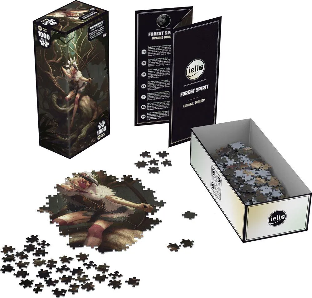 IELLO - PUZZLE PHOSPHO - 1000P : FOREST SPIRIT