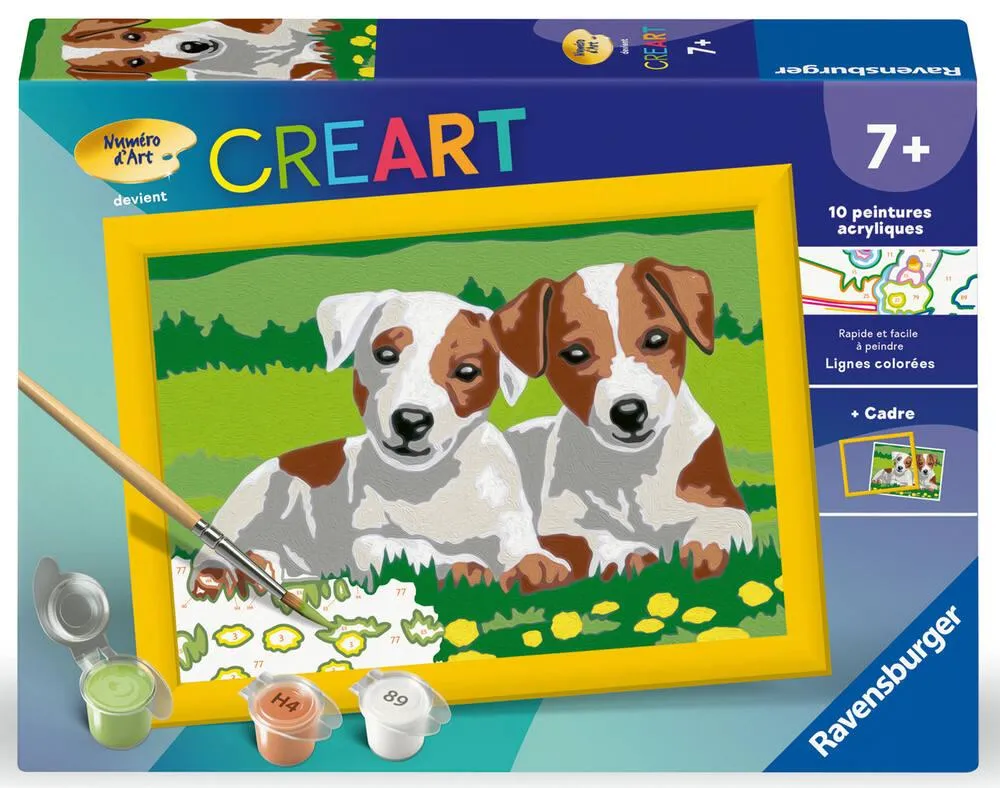 CREART KIDS  13X18CM  JACK RUSSELL