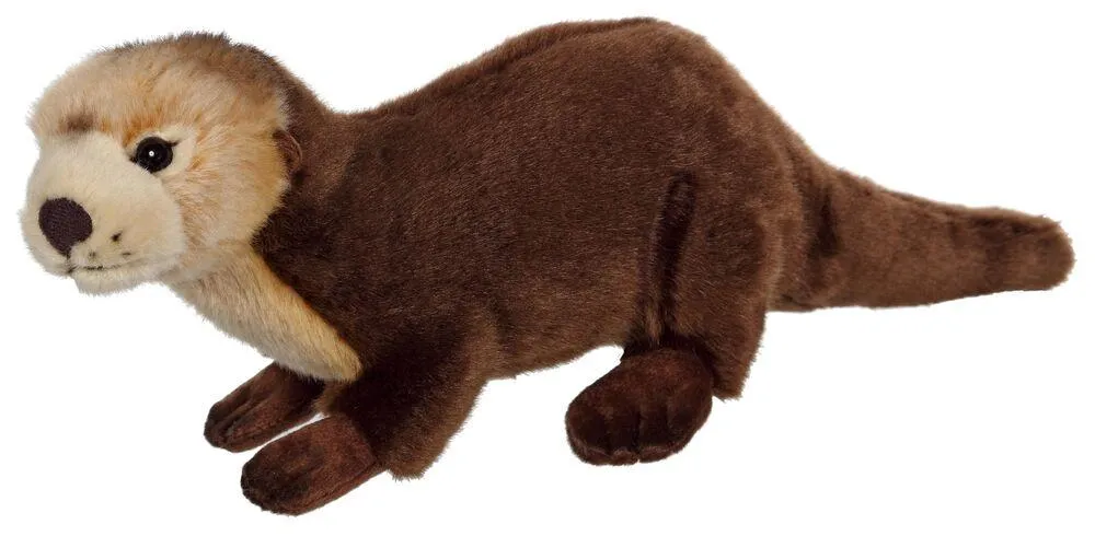 PELUCHE LOUTRE 27 CM