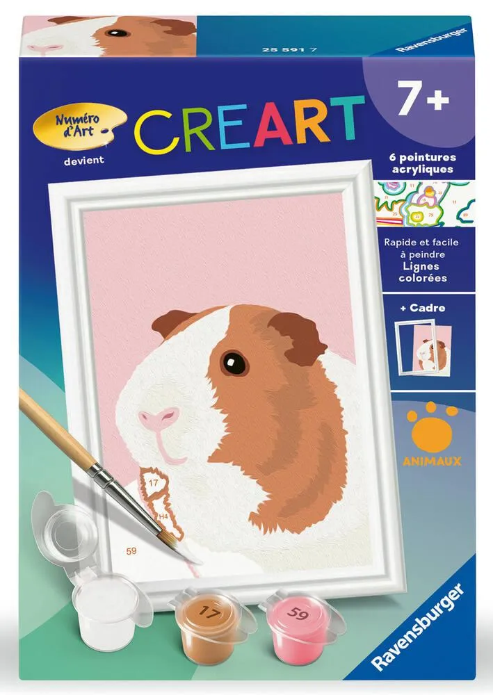 CREART KIDS  8X12CM  COCHON D'INDE