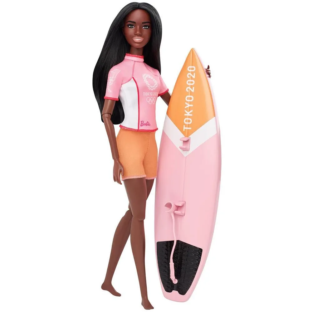 POUPEE BARBIE BARBIE JEUX OLYMPIQUES TOKYO 2020 SURF