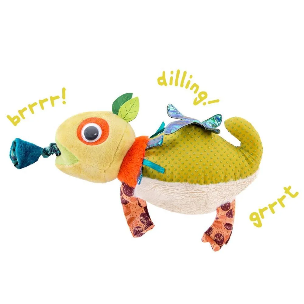 CAMELEON VIBREUR DANS LA JUNGLE