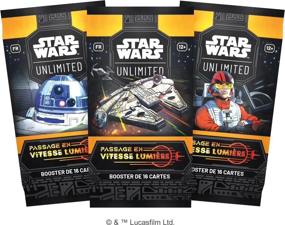 STARS WARS UNLIMITED : PASSAGE EN VITESSE LUMIERE
