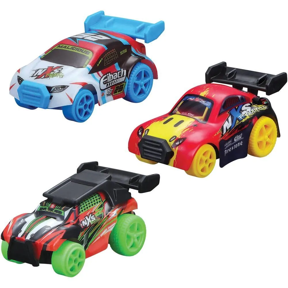 SET 3 VOITURES NXS RACERS