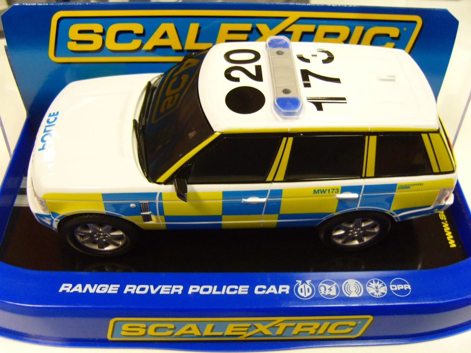 Range Rover Police car Scalextric