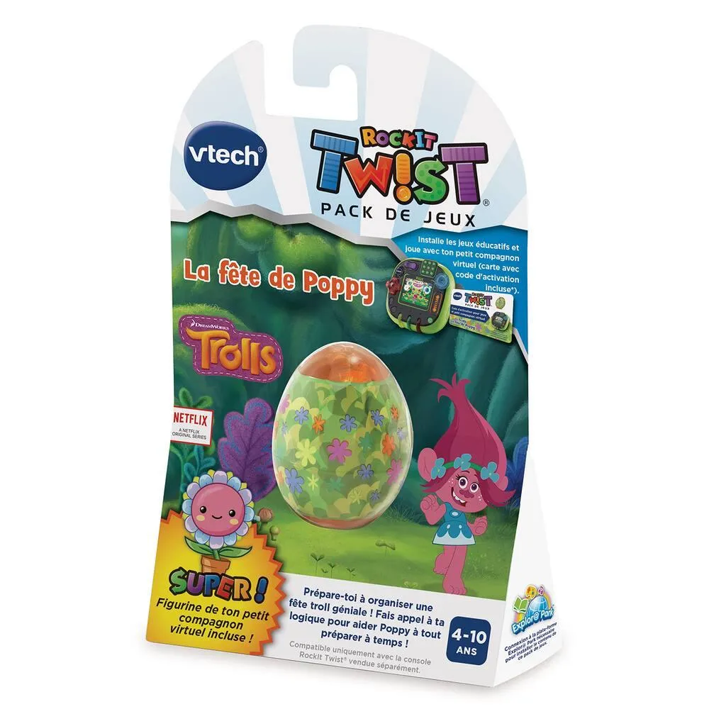 ROCKIT TWIST - JEU TROLLS - LA FÊTE DE POPPY