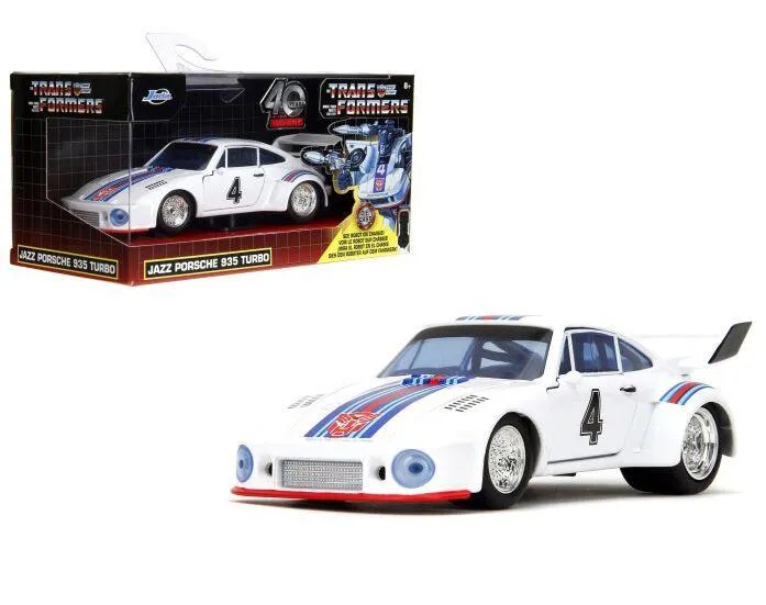 1/32 PORSCHE 935 G1 JAZZ GLOSSY WHITE TRANSFORMERS 1976