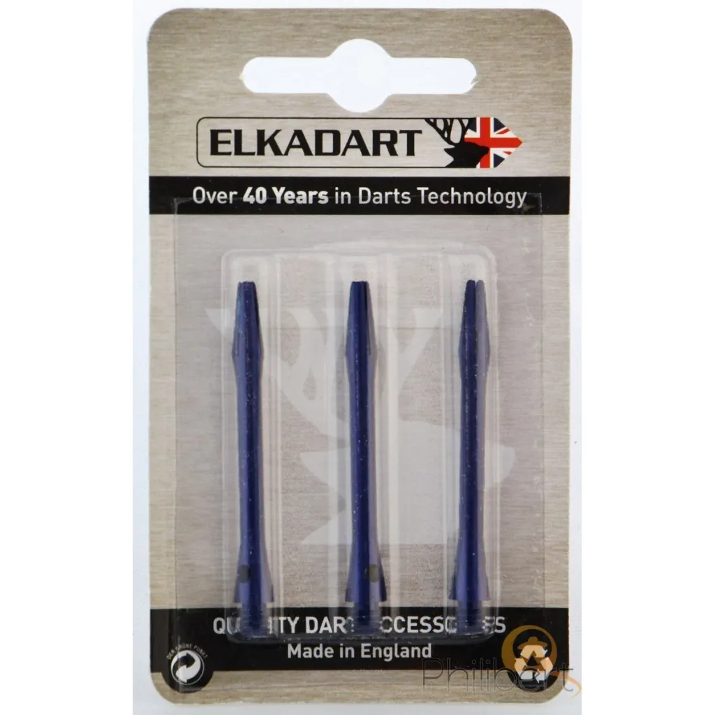 3 Embouts Longs Alu Bleu