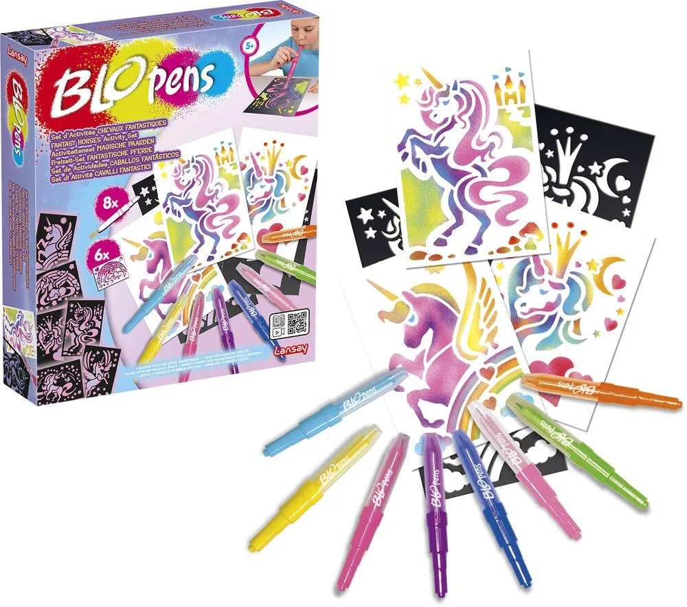 BLOPENS - SET D'ACTIVITES CHEVAUX FANTASTIQUES