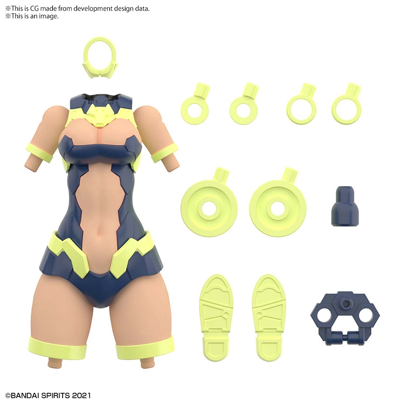 30ms - option body parts type g02 (color c) - model kit