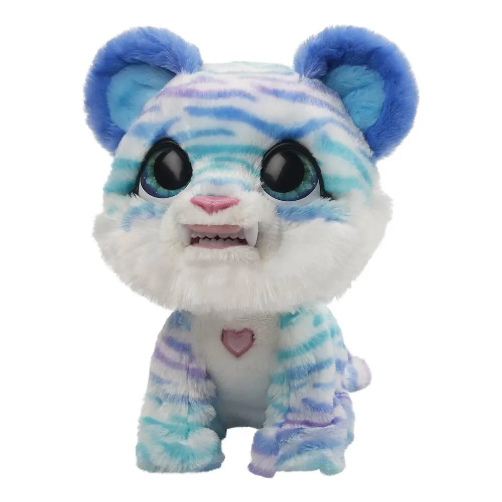 FURREAL - PELUCHE TIGRE BLANC FRILEUX
