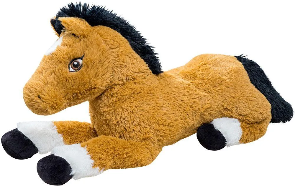 PELUCHE LUCKY LE CHEVAL - 80 CM