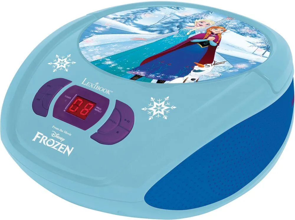 LECTEUR CD PORTABLE AVEC PRISE MICRO REINE DES NEIGES