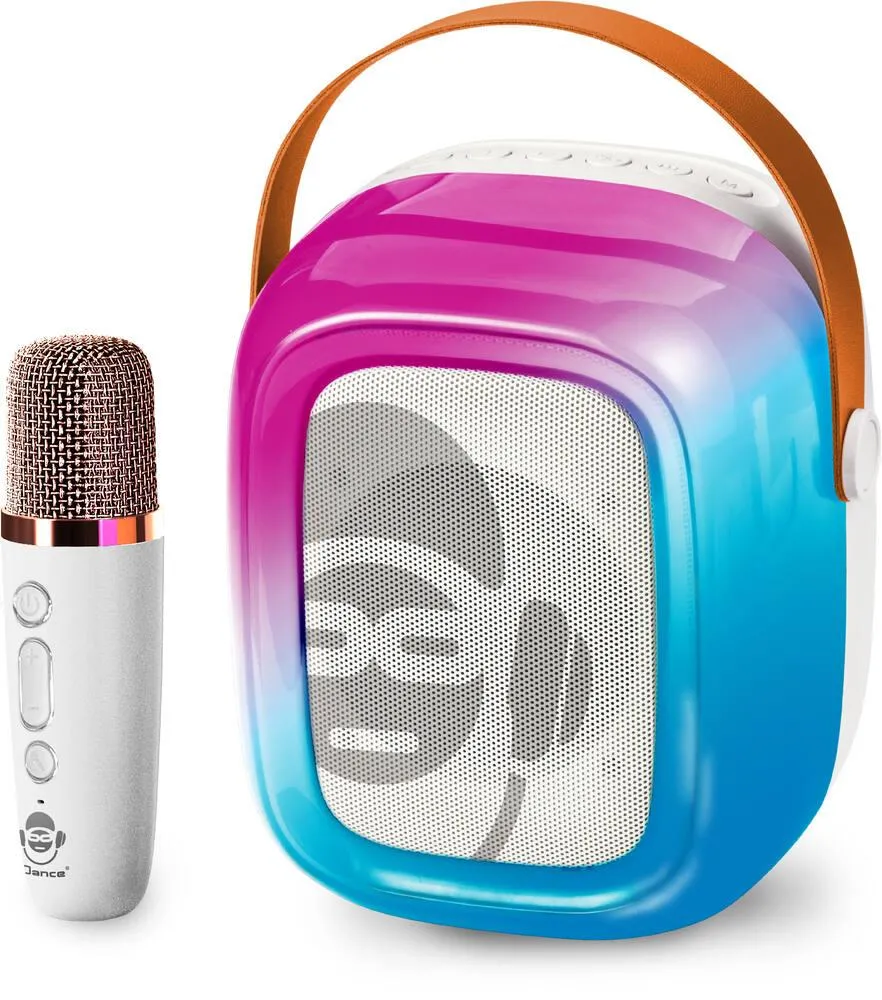 MINI SET DE KARAOKE - BLANC