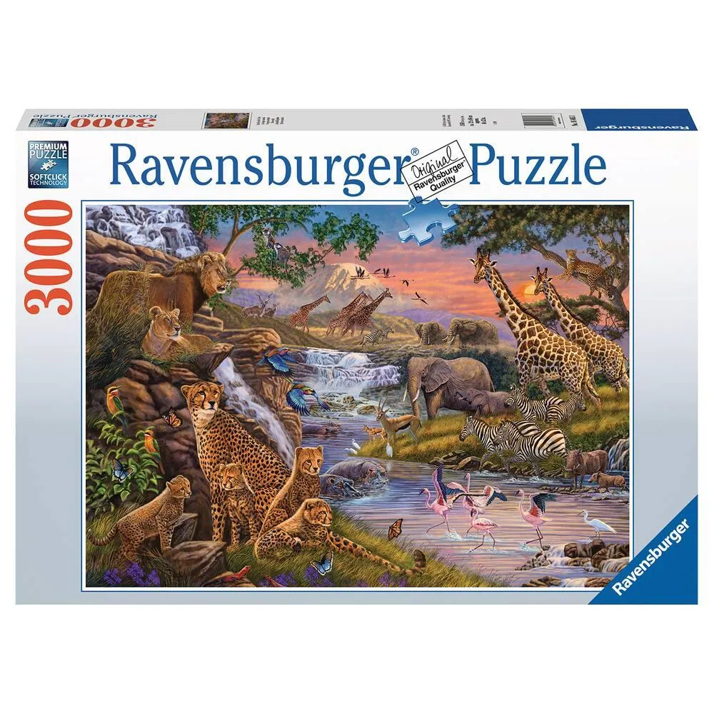 PUZZLE 3000 PIECES - LE RÈGNE ANIMAL