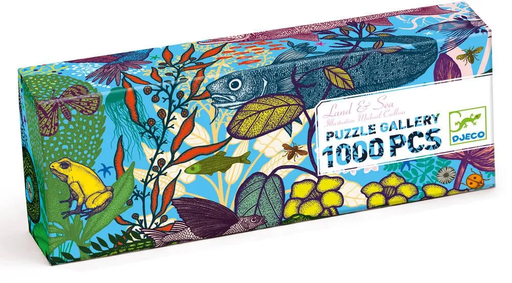 PUZZLE 1000 PIECES - LAND AND SEA