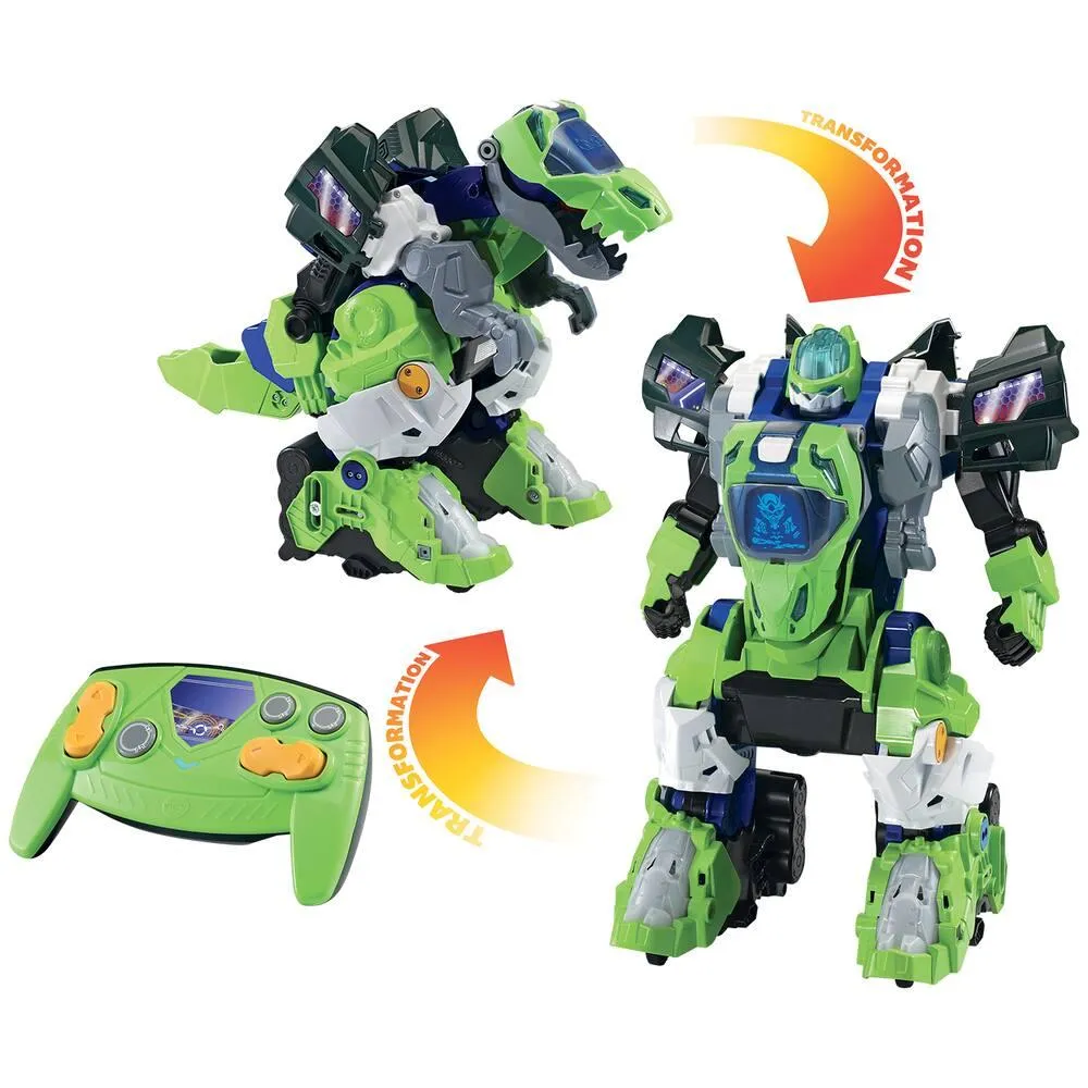 SWITCH & GO DINOS-FURIO MEGA T-REX ROBOT RADIOCOMMANDE