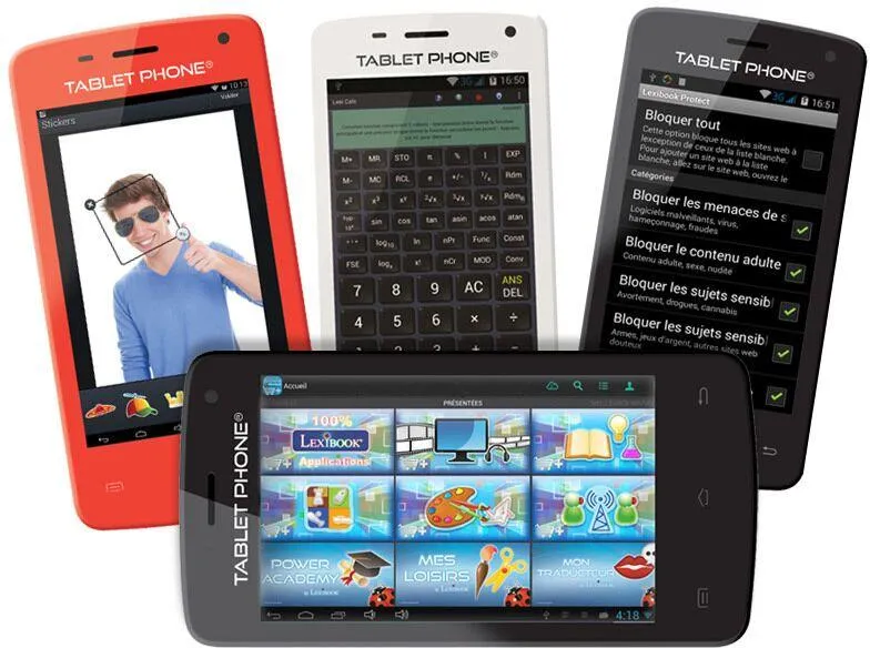 TELEPHONE PORTABLE TABLET PHONE® (VERSION FR)