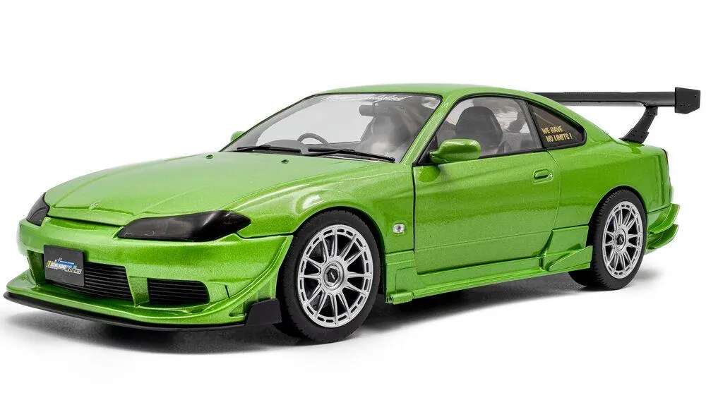 1/18 NISSAN SILVIA S15 SPEC-R AERO SOLIDO WORKS GREEN 1999