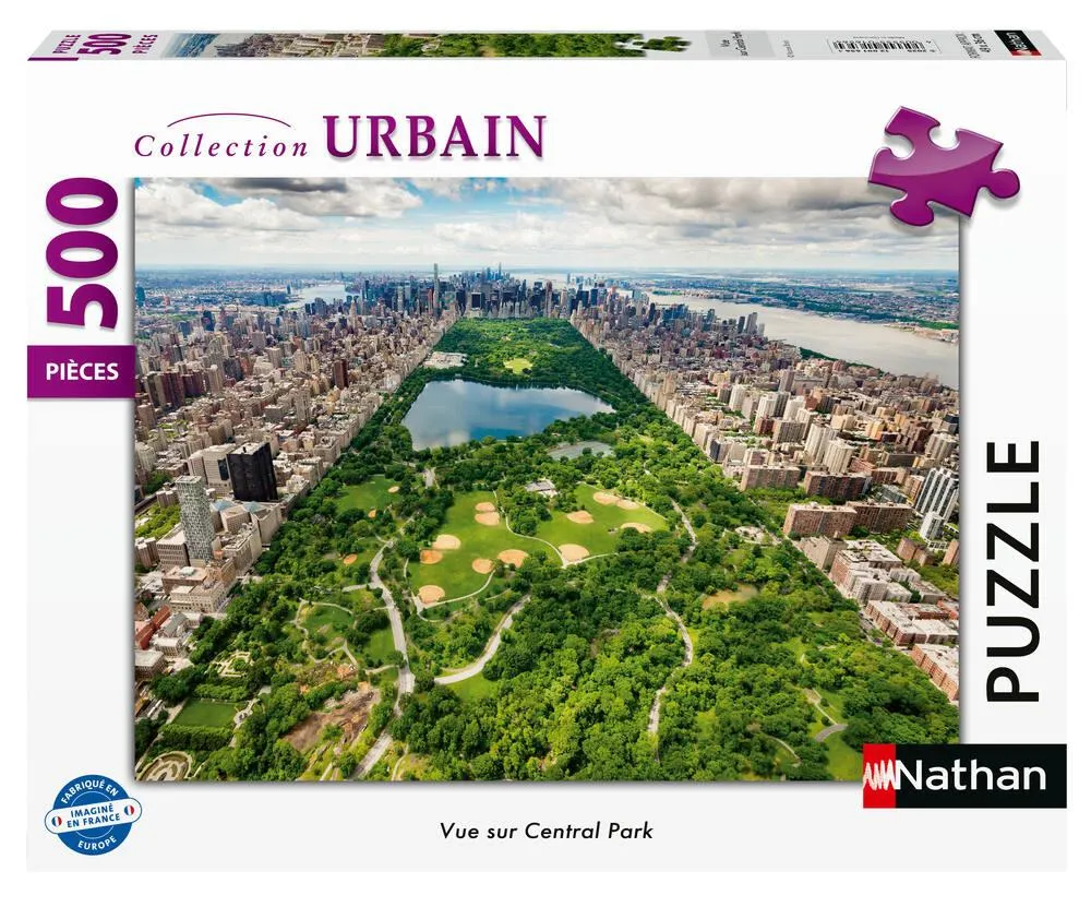 NATHAN PUZZLE 500 PIECES VUE SUR CENTRAL PARK