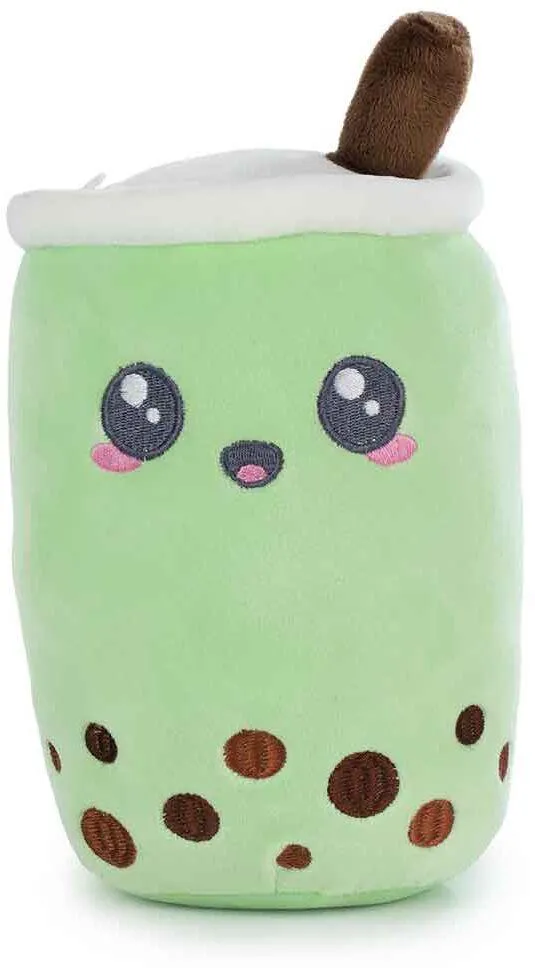 PELUCHE BUBBLE TEA - VERT 21X12X12 (CM)