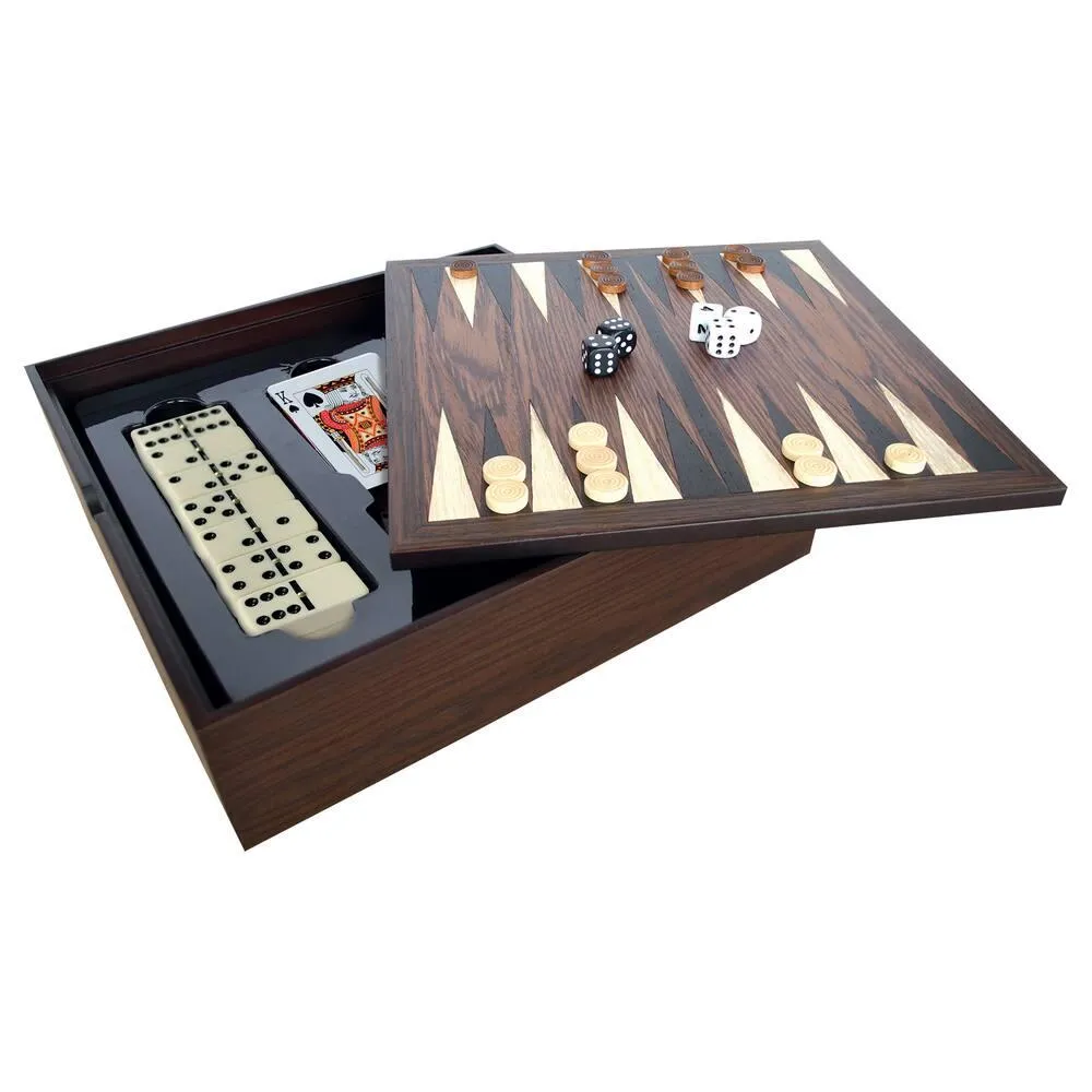 COFFRET 5 JEUX DE SOCIETE PRESTIGE