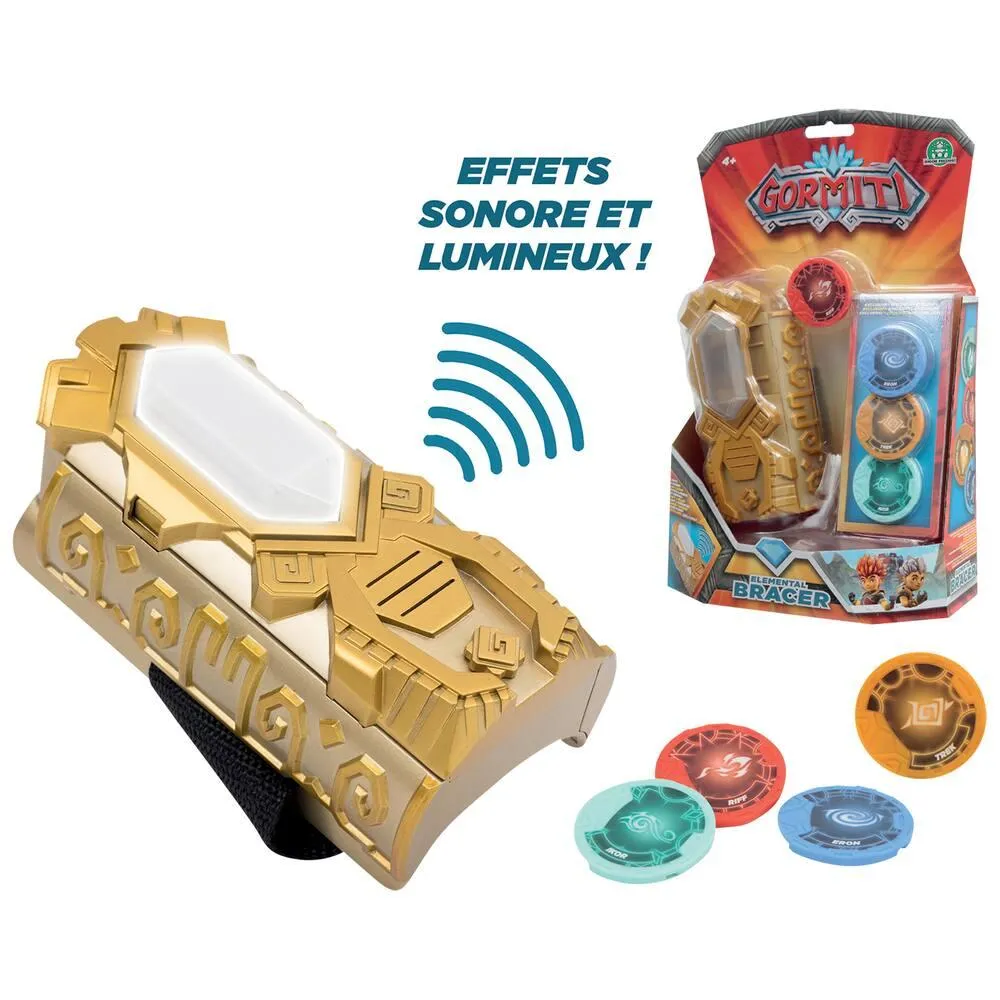 GORMITI - BRACELET DES ÉLÉMENTS ELECTRONIQUE SONORE ET LUMINEUX