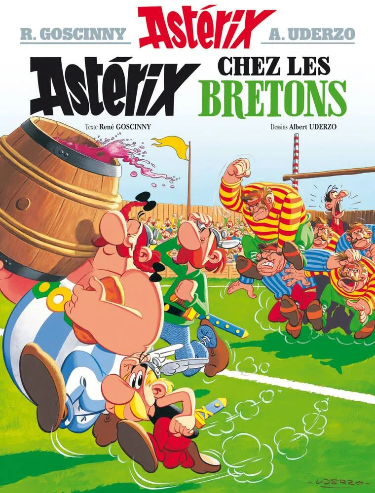 ASTERIX - BD - ASTERIX CHEZ LES BRETONS N°8