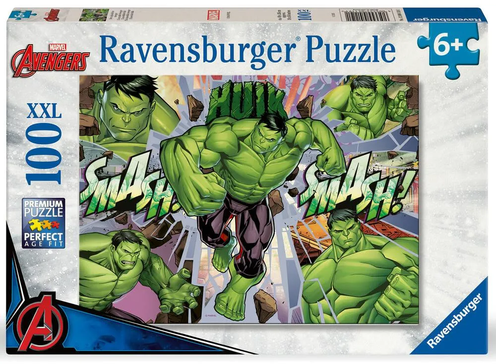 MARVEL AVENGERS - PUZZLE 100 PIECES XXL L'INCROYABLE AVENGER HULK