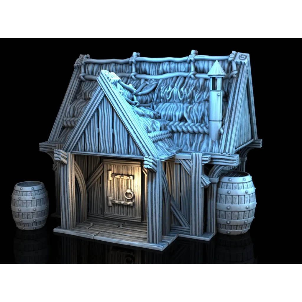 3D4U - Wine Storage - Medieval Town Set