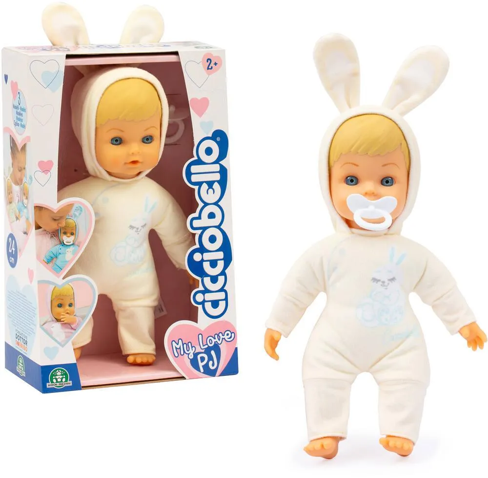 CICCIOBELLO - MY LOVE - POUPON 30 CM PYJAMA LAPIN - MODELE