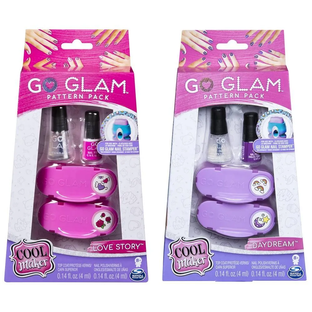RECHARGE GO GLAM NAIL STAMPER LARGE - COOL MAKER