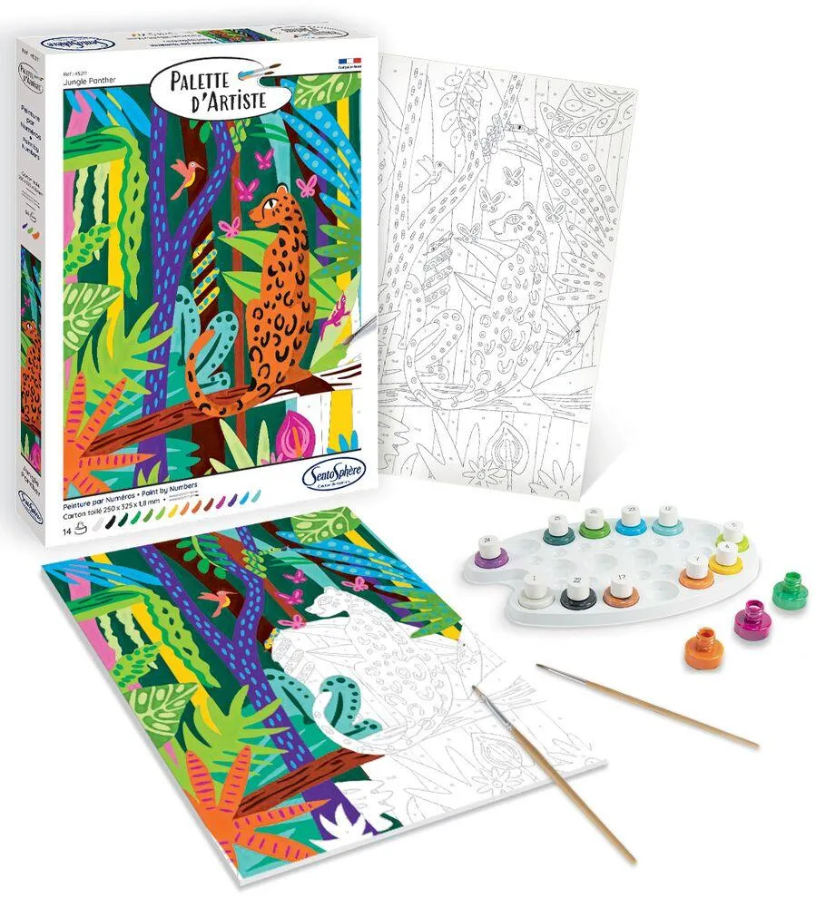PALETTE D'ARTISTE JUNGLE PANTHER