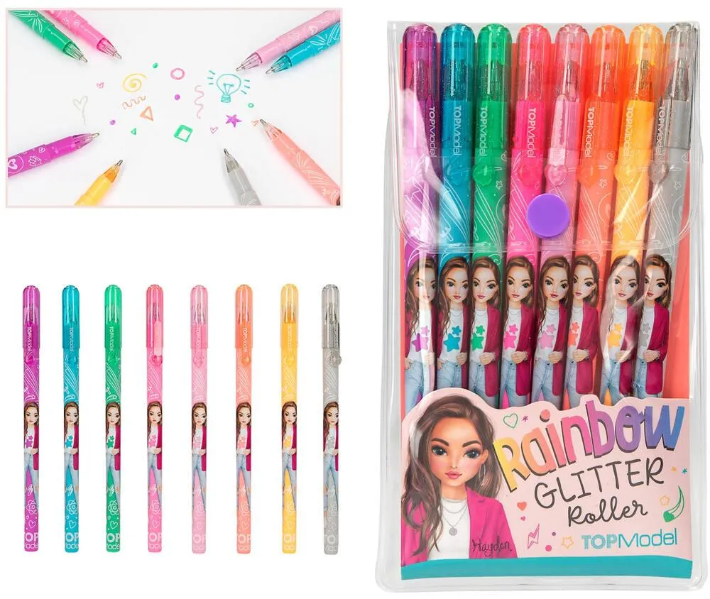 TOPMODEL GLITTER GEL SET ARC EN CIEL
