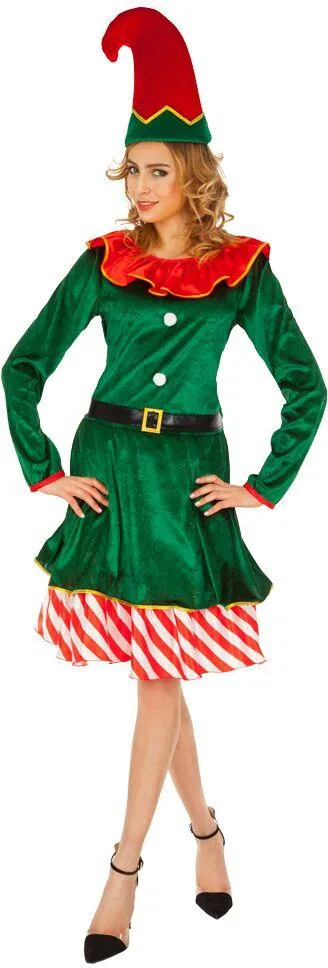 DEGUISEMENT DAME LUTIN  TAILLE XS