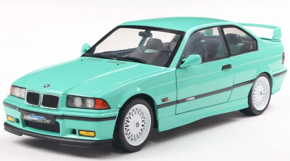 1/18 BMW E36 M3 COUPE SOLIDO WORKS MINT GREEN 1991