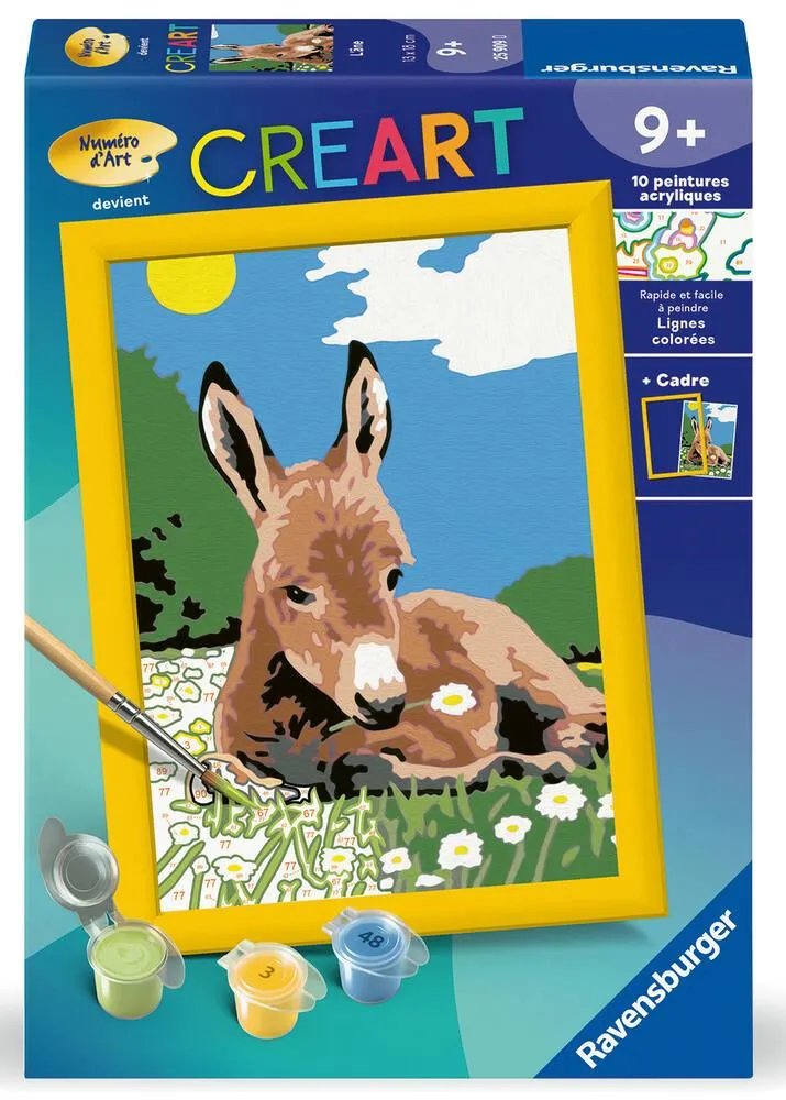 CREART KIDS  13X18CM  L'ANE