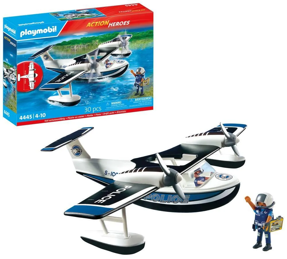 POLICIERS ET HYDRAVION - 4445