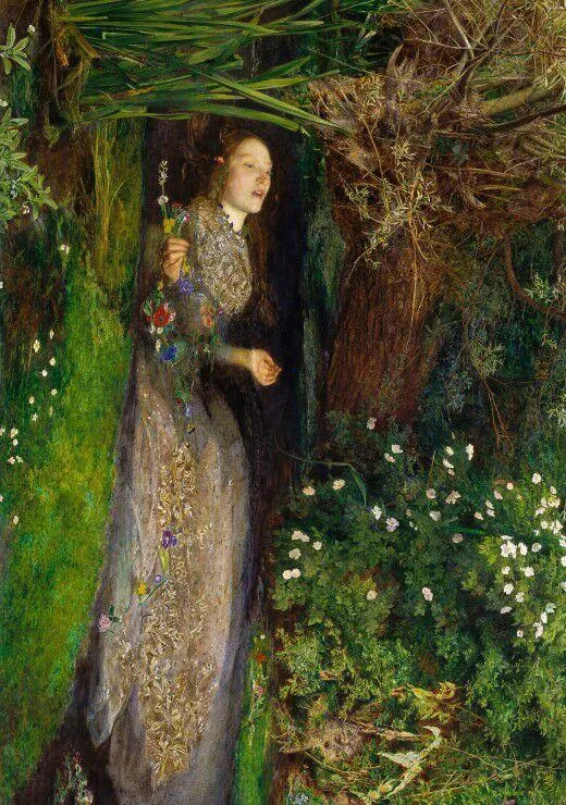JOHN EVERETT MILLAIS : OPHELIA, 1851