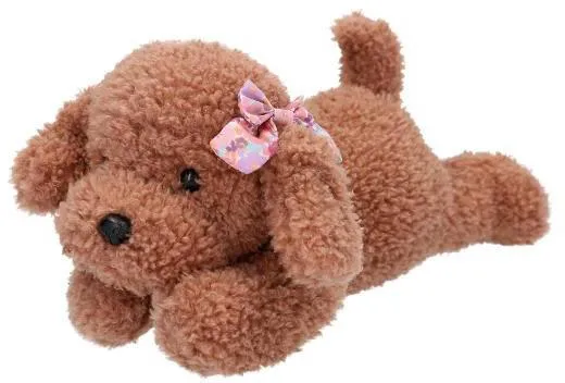 TOPMODEL CHIEN EN PELUCHE 24 CM FLORAL