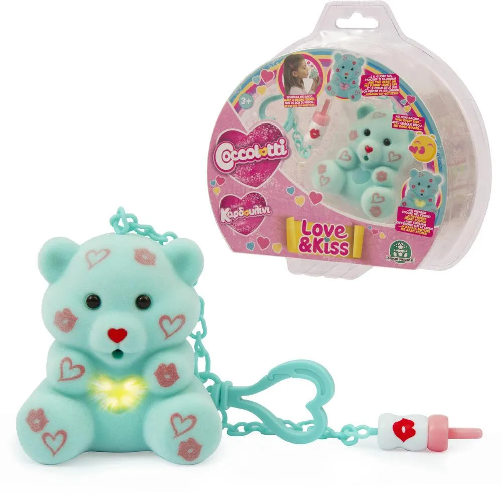 COCCOLOTTI - OURSON INTERACTIF LOVE ET KISS - VERT