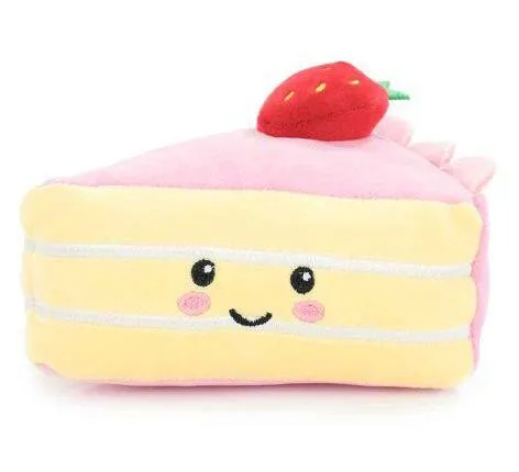 PELUCHE KAWAII FOOD 16 CM - GATEAU 16X10X13 (CM)