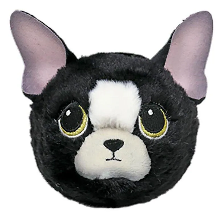 BEANIE BOUNCERS PELUCHE- DOODLE LE CHIHUAHUA NOIR