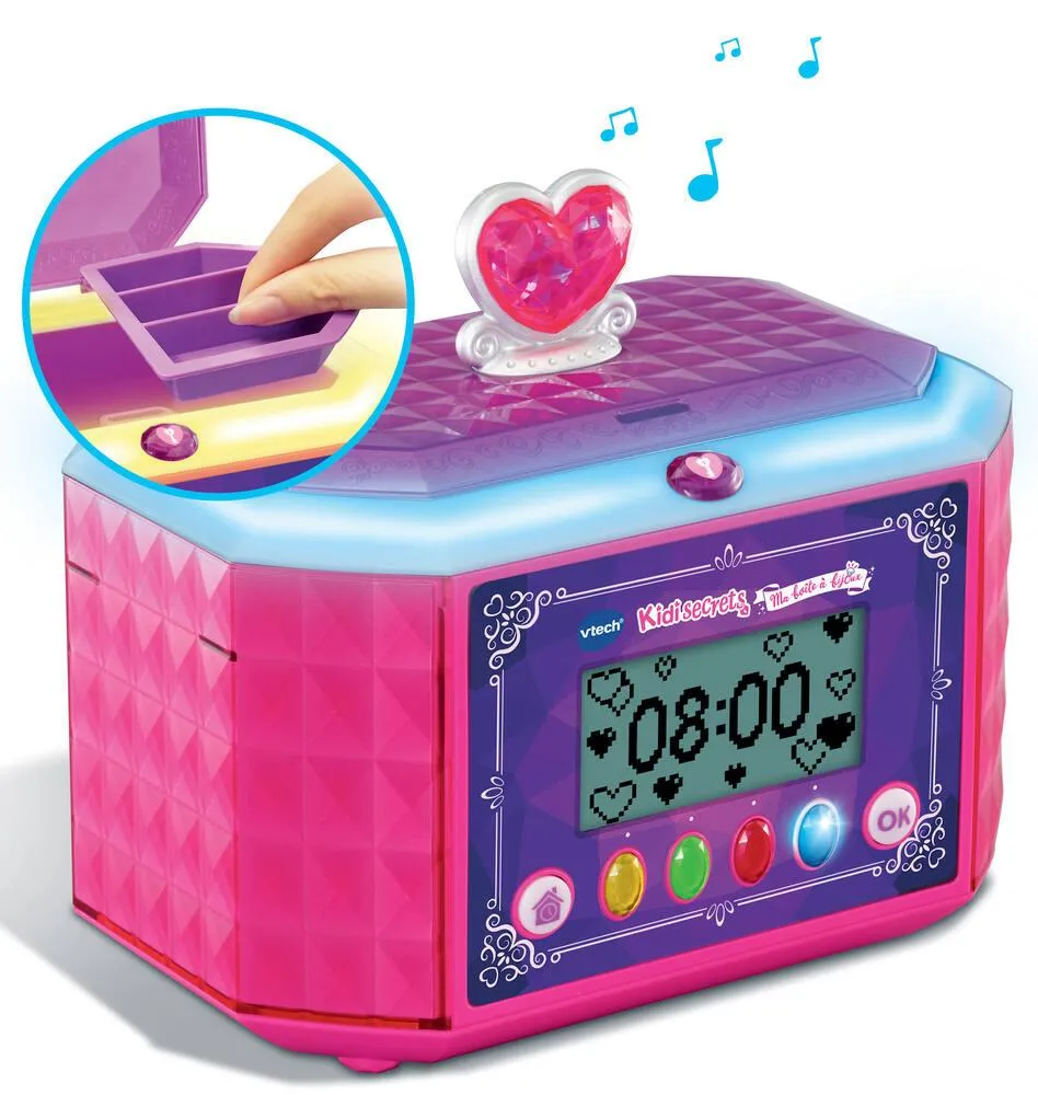 KIDISECRETS MA BOITE A BIJOUX ROSE