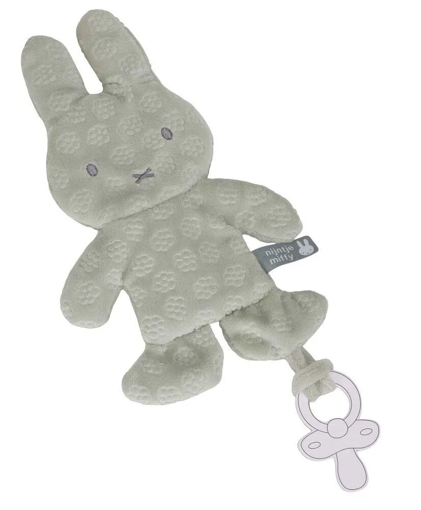 MIFFY ATTACHE TETINE - FLOWER VERT