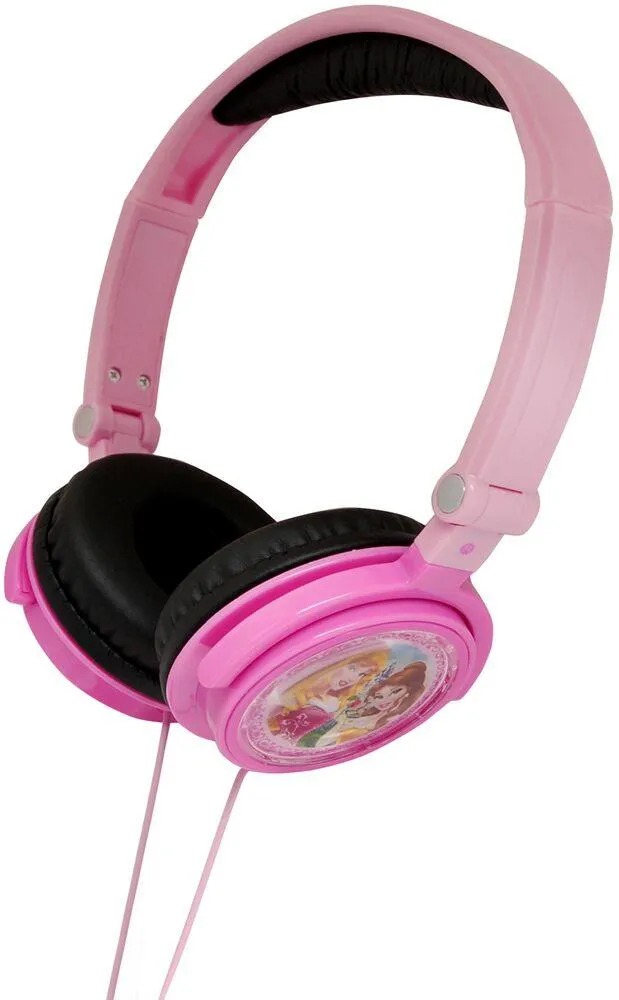 CASQUE STEREO FILAIRE PLIABLE AVEC LIMITATION DE VOLUME D'ECOUTE DISNEY PRINCESSES