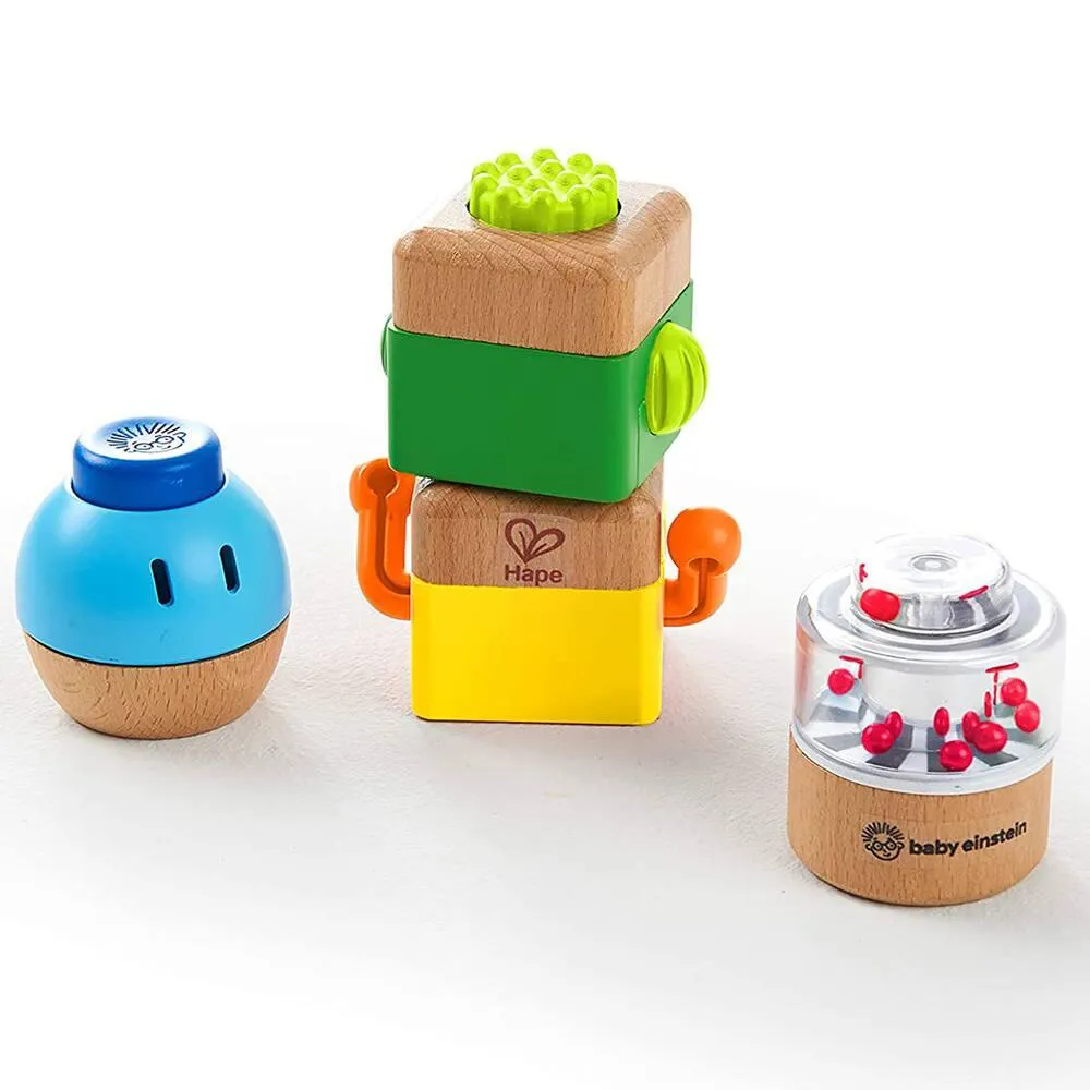 BABY EINSTEIN -HOCHETS SENSORIELS BOIS