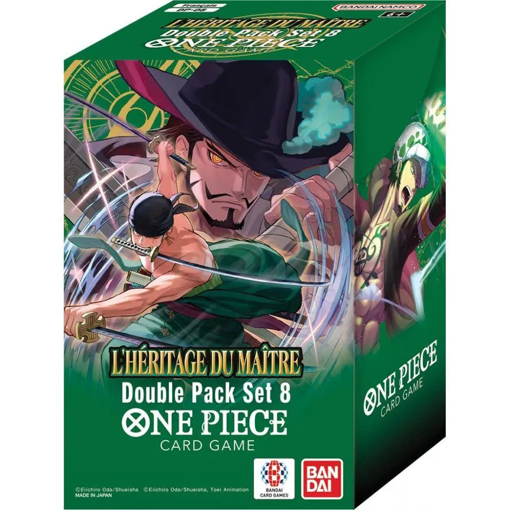 ONE PIECE : OP12 BOOSTER DOUBLE PACK - L'HERITAGE DU MAITRE