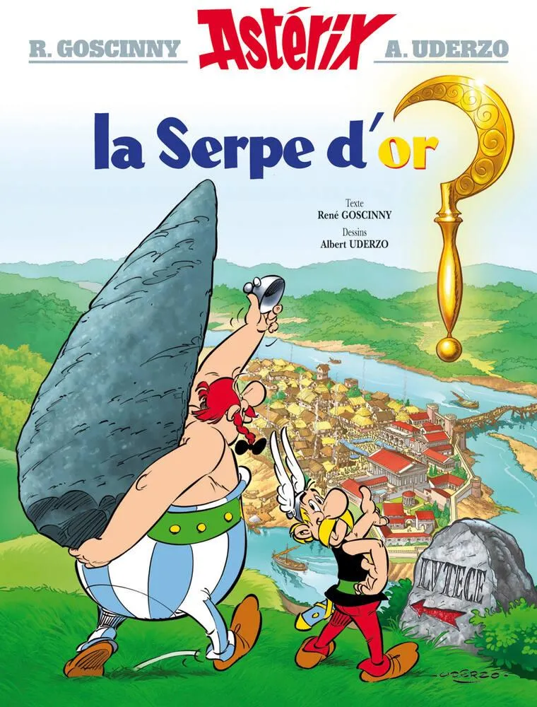 ASTERIX - BD - LA SERPE D'OR N°2